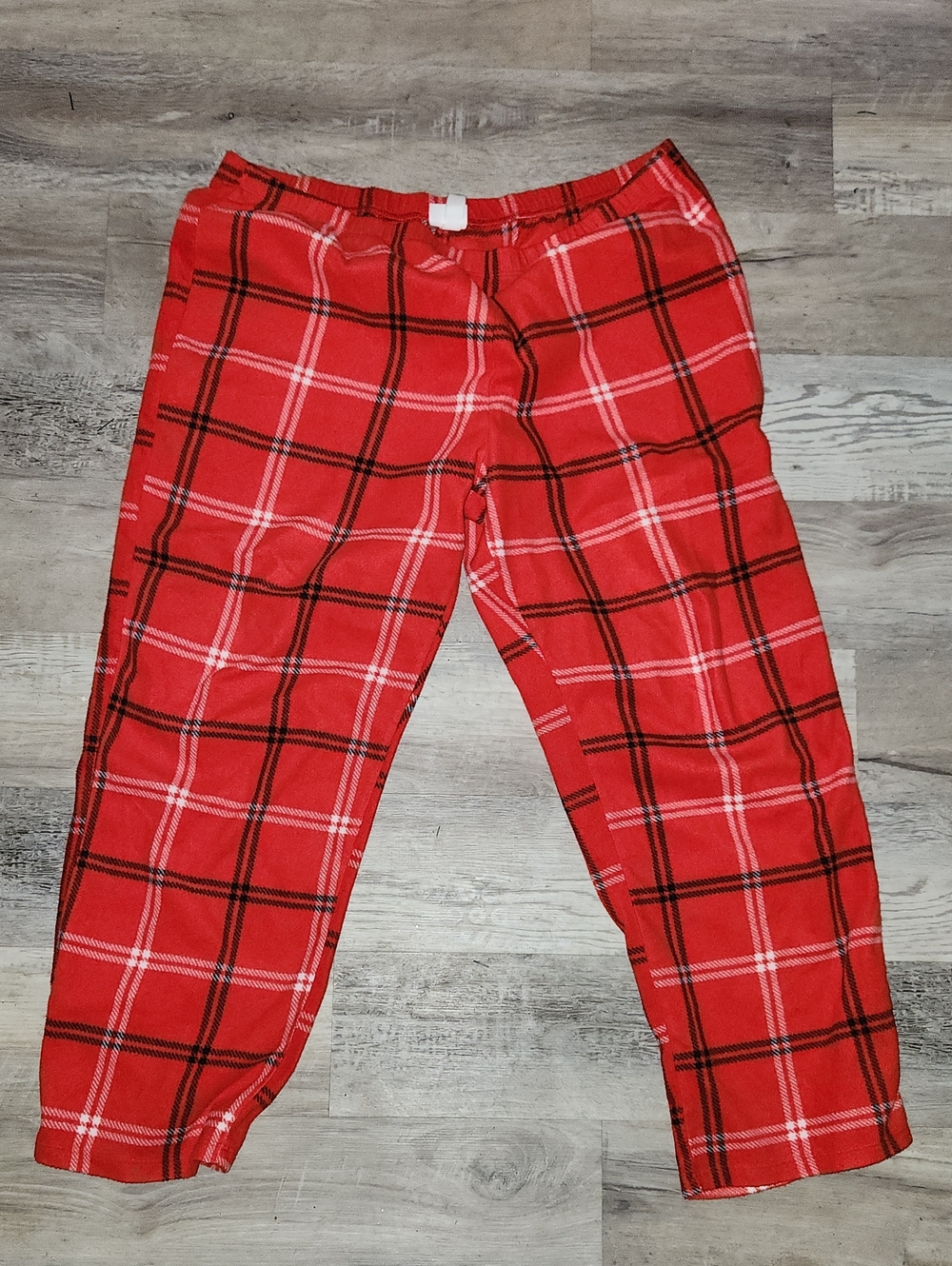 Red Plaid Lounge Pants